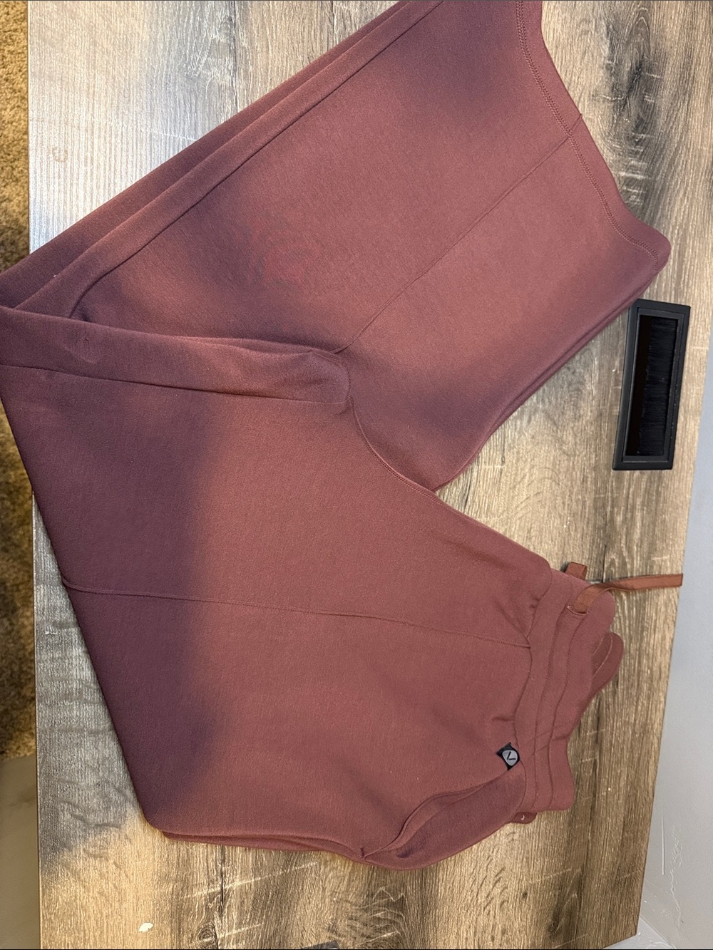 LANE Bryant LIVI  Brown wide leg High-Waist Sweatpants